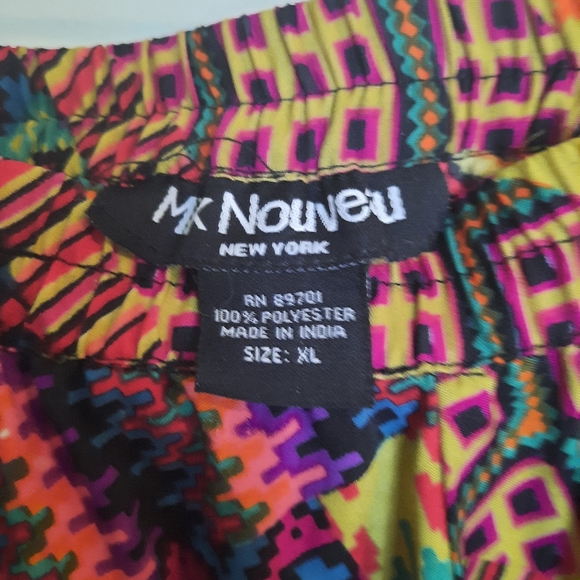 Max Nouveau Multi-colored Long Skirt Size XL - Picture 2 of 2